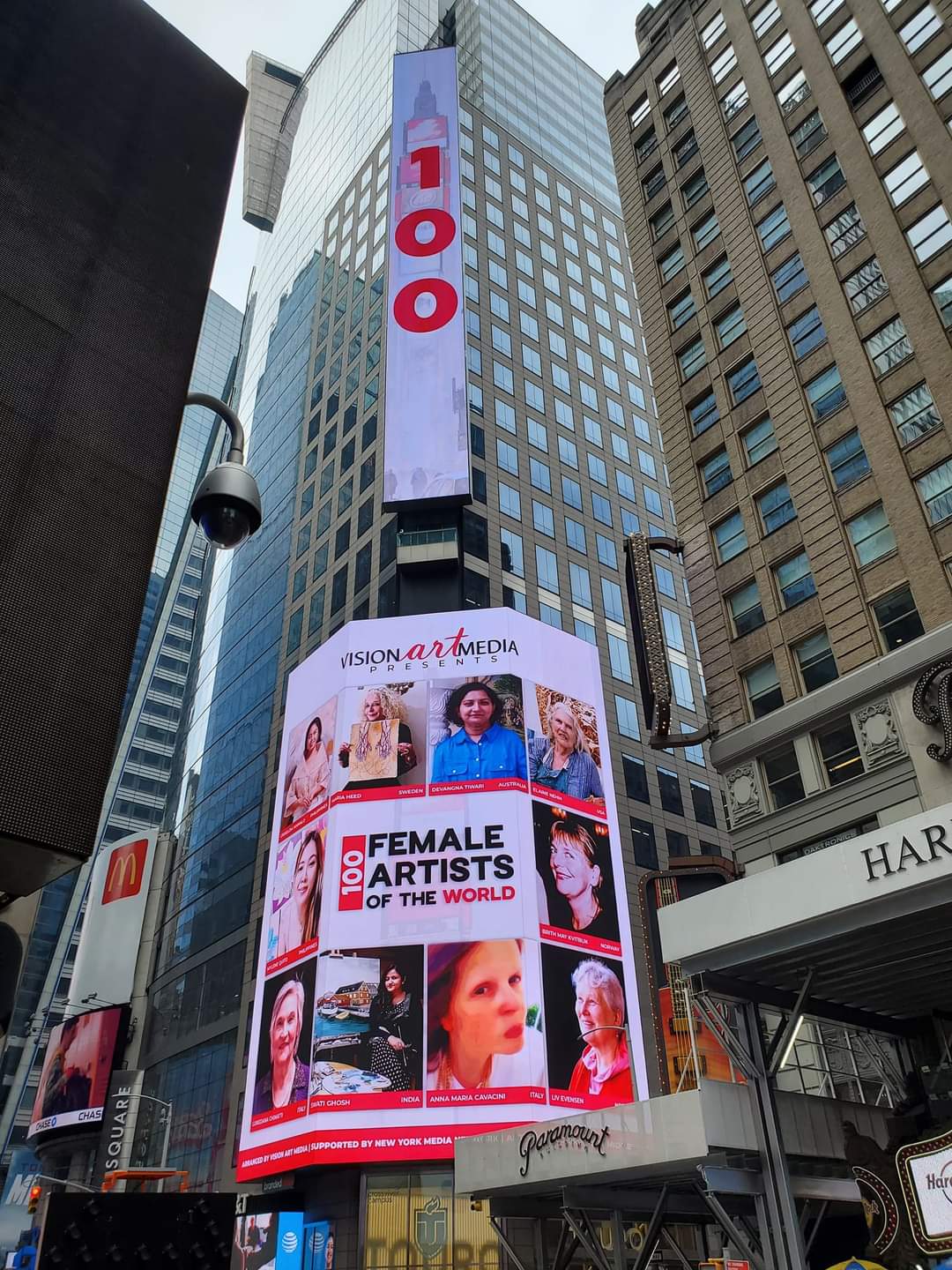 At TIMES SQUARE , NEW  YORK 